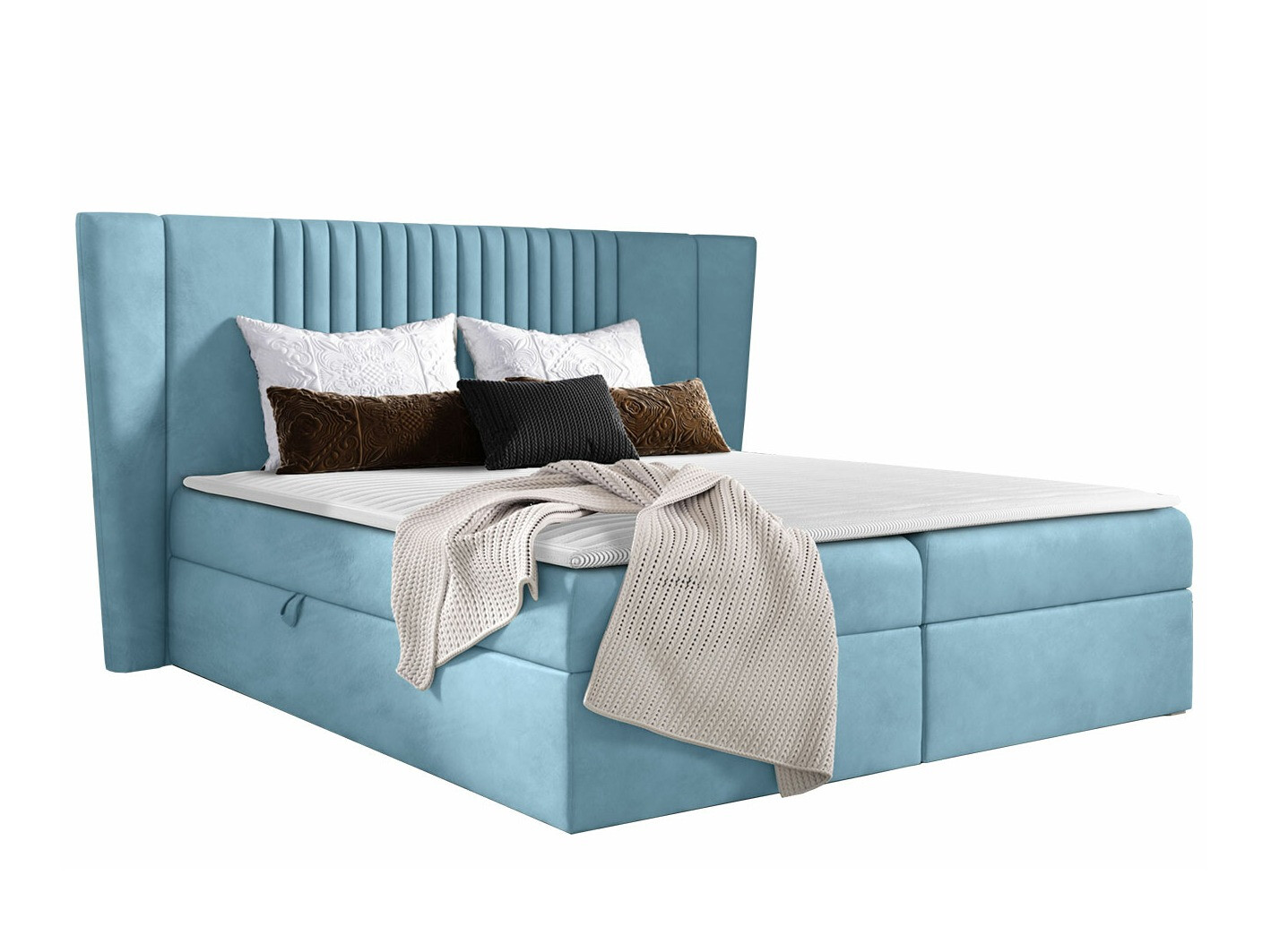 Continental bed Fenestra (Magic Velvet 2260)