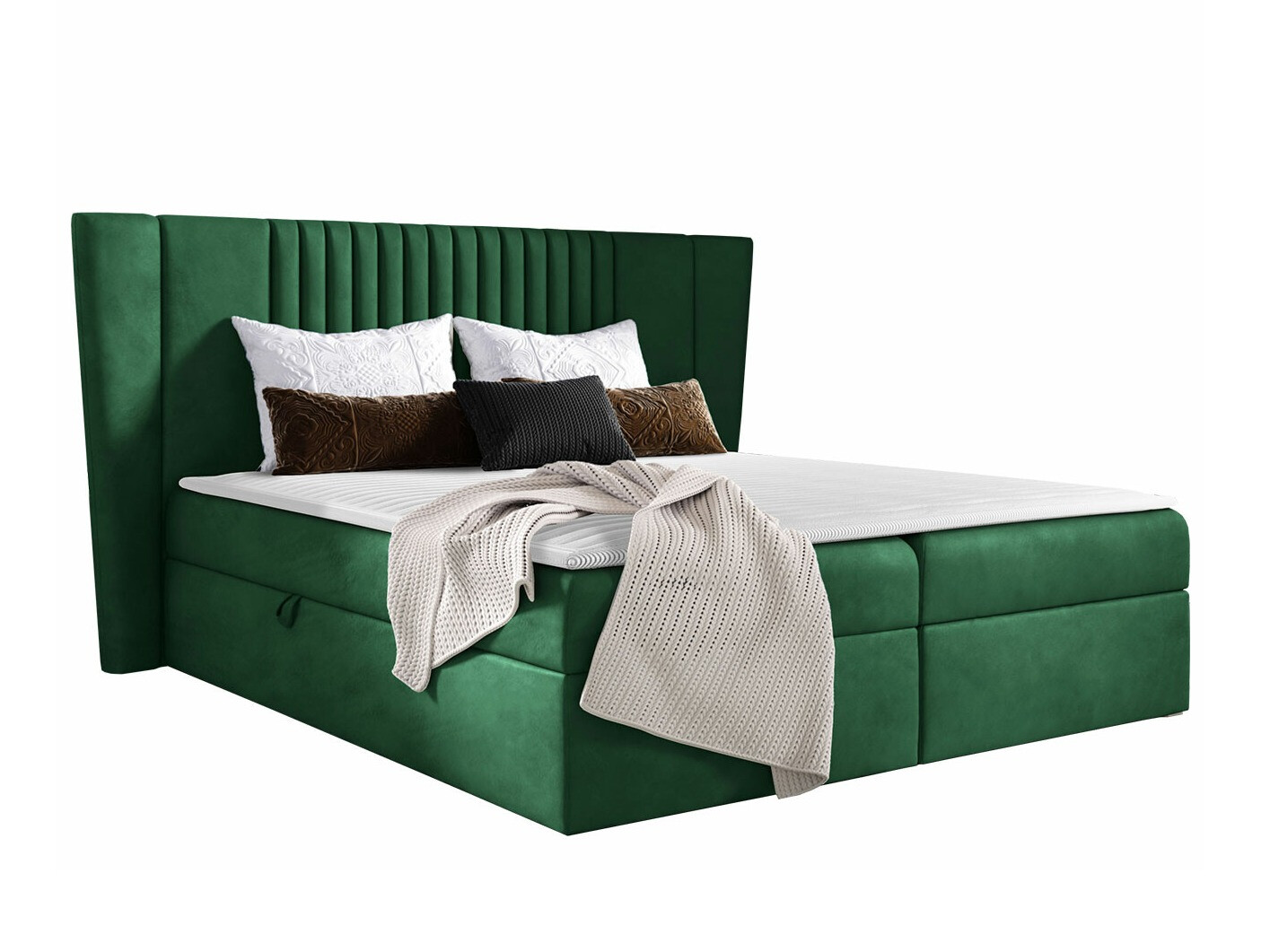 Continental bed Fenestra (Magic Velvet 2225)