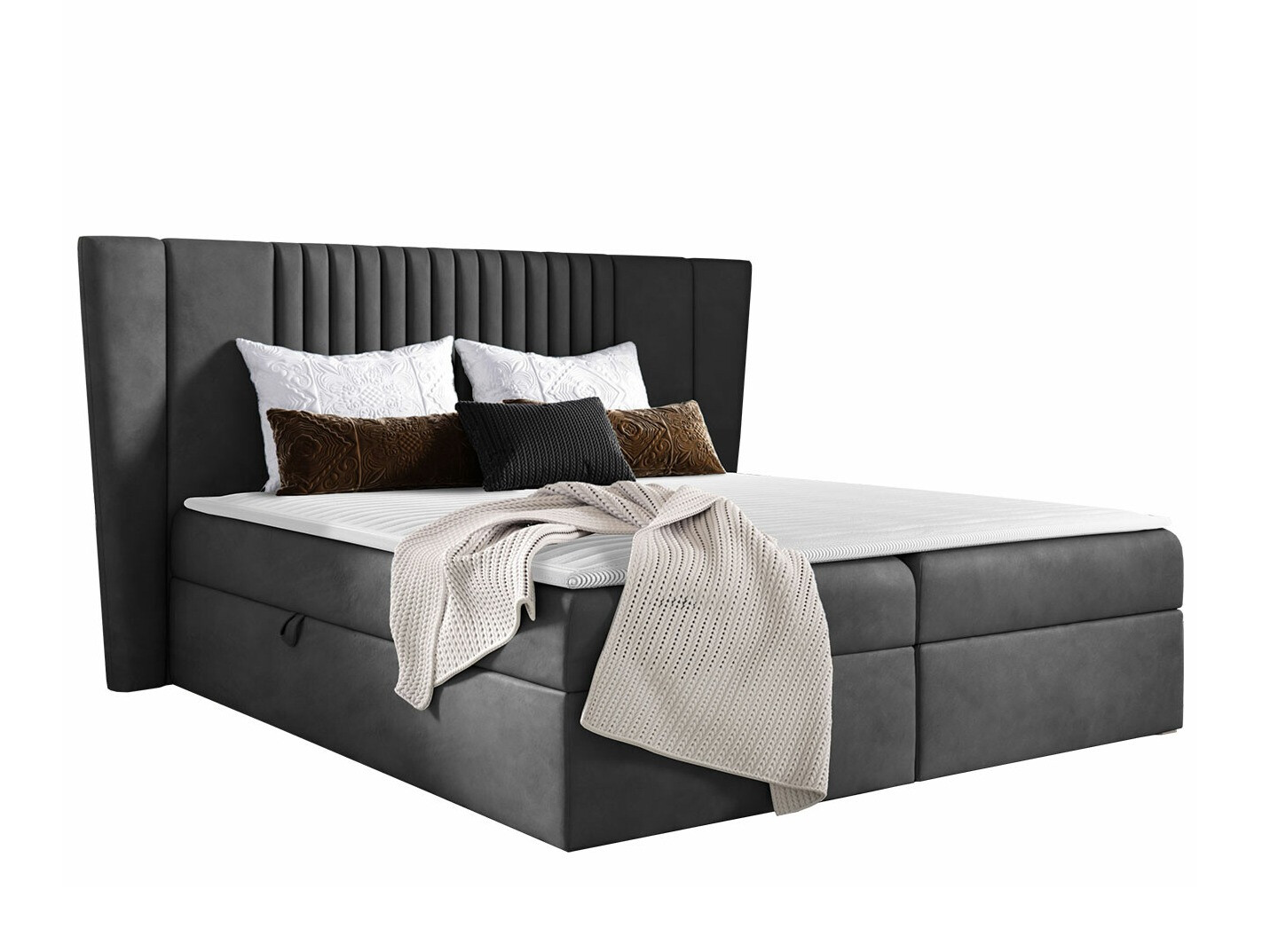 Continental bed Fenestra (Magic Velvet 2271)
