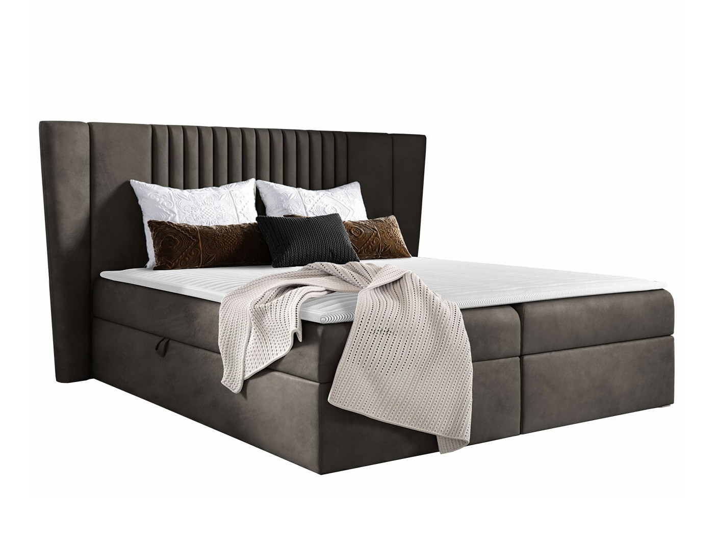 Continental bed Fenestra (Magic Velvet 2273)