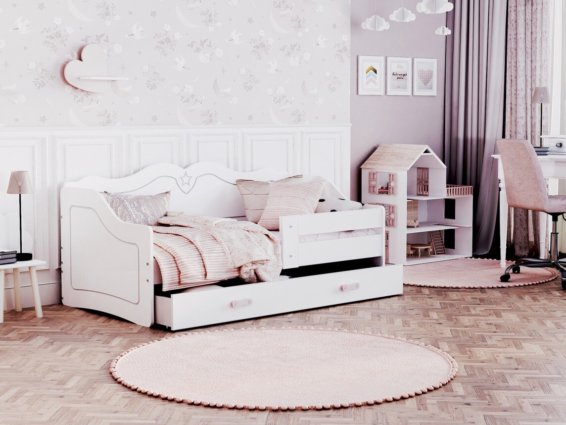 Bed Aurora 148 (White)