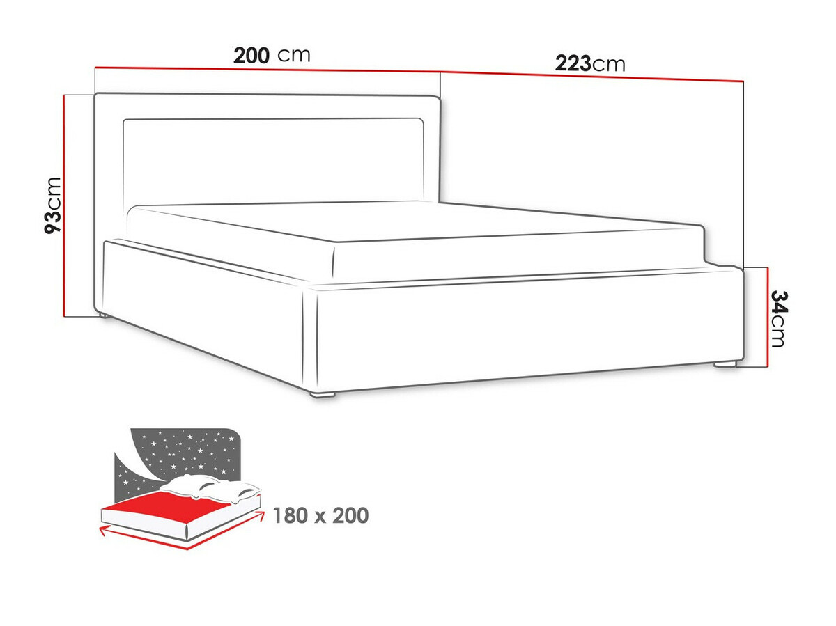 Bed Pomona 102 (Victoria 14 864)