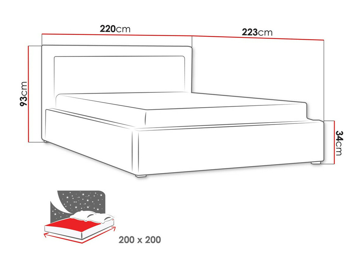 Bed Pomona 102 (Victoria 14 866)