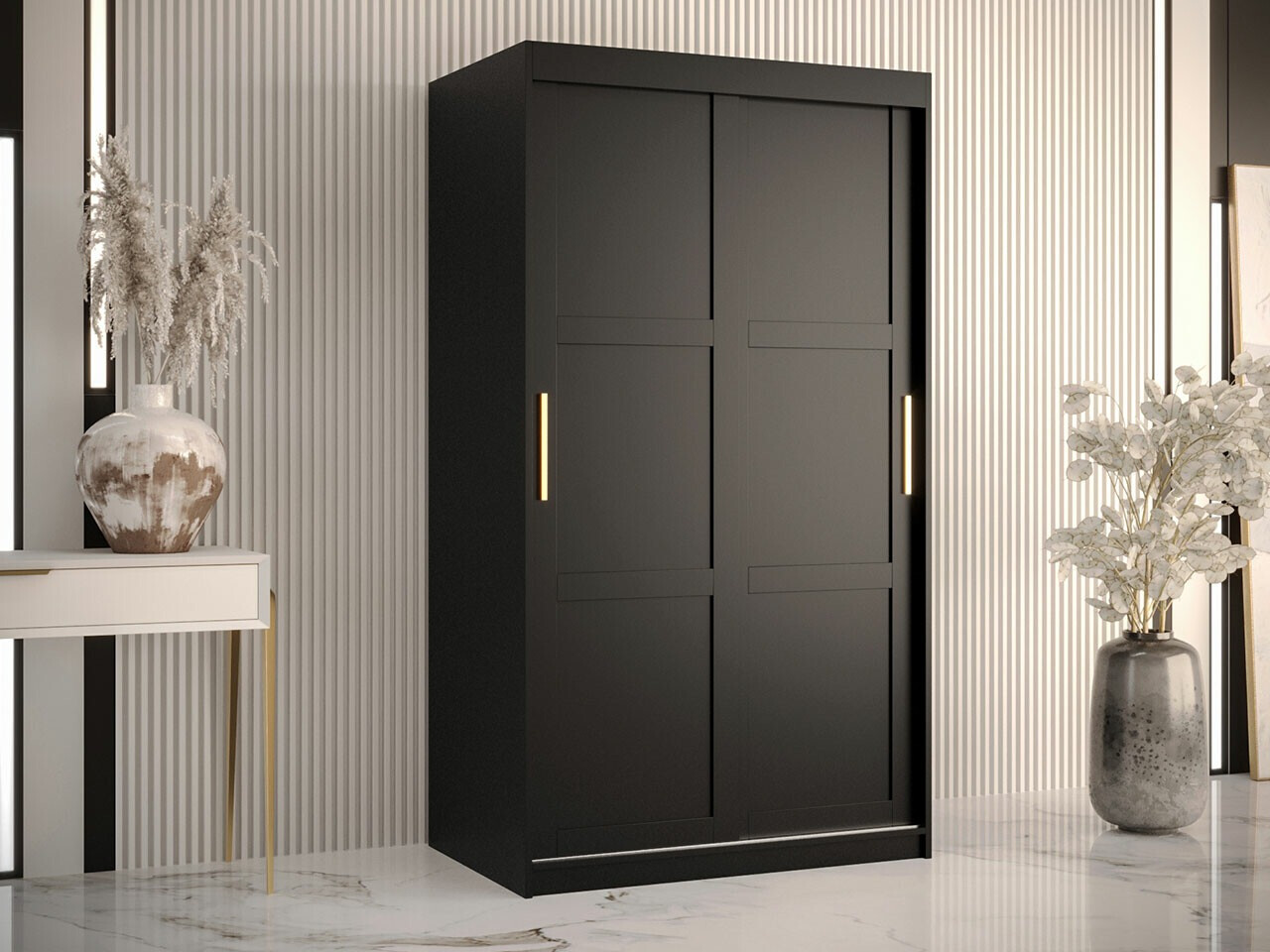 Wardrobe Ferfere 100 (Black)
