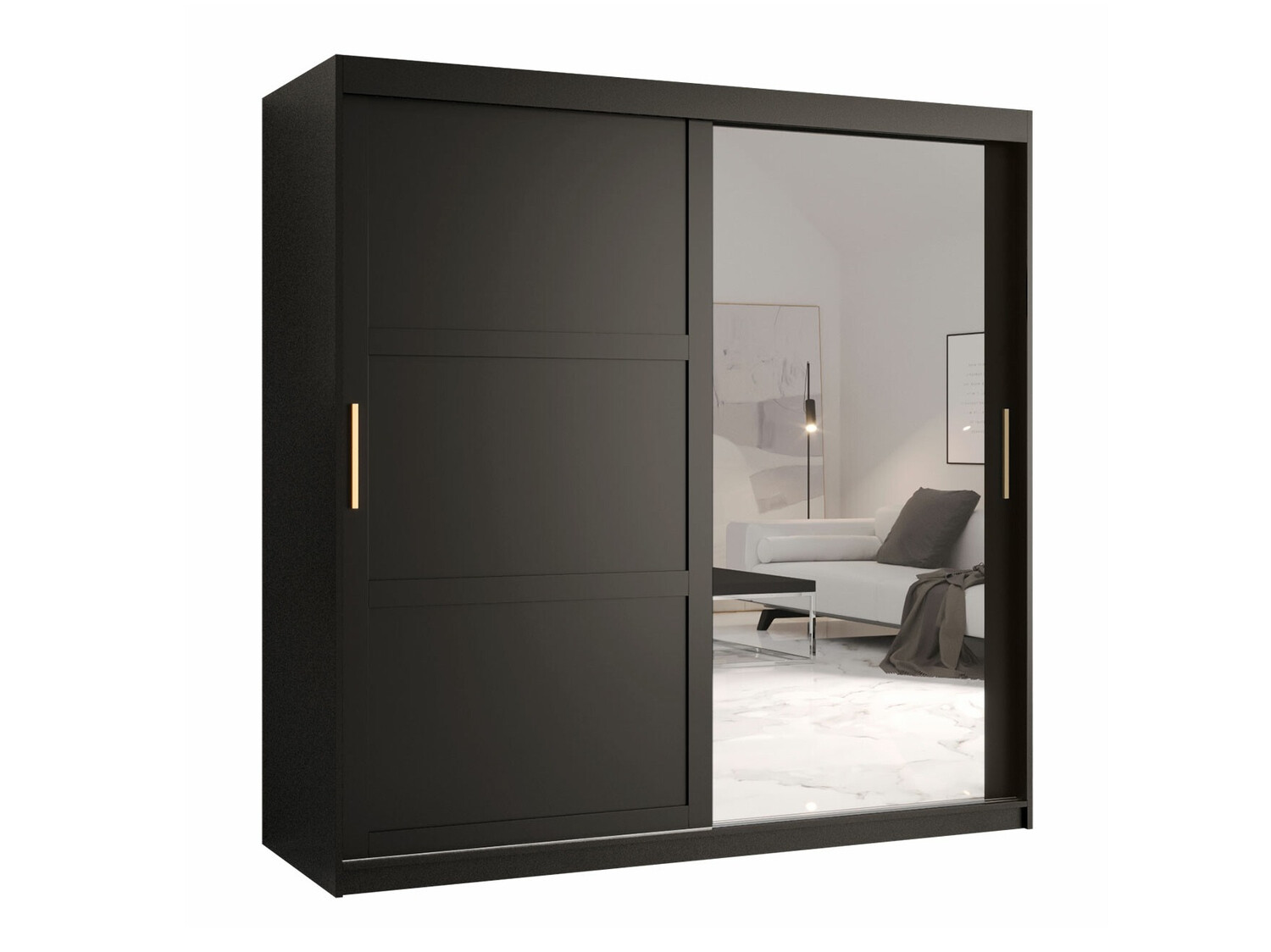 Wardrobe Ferfere 104 (Black)