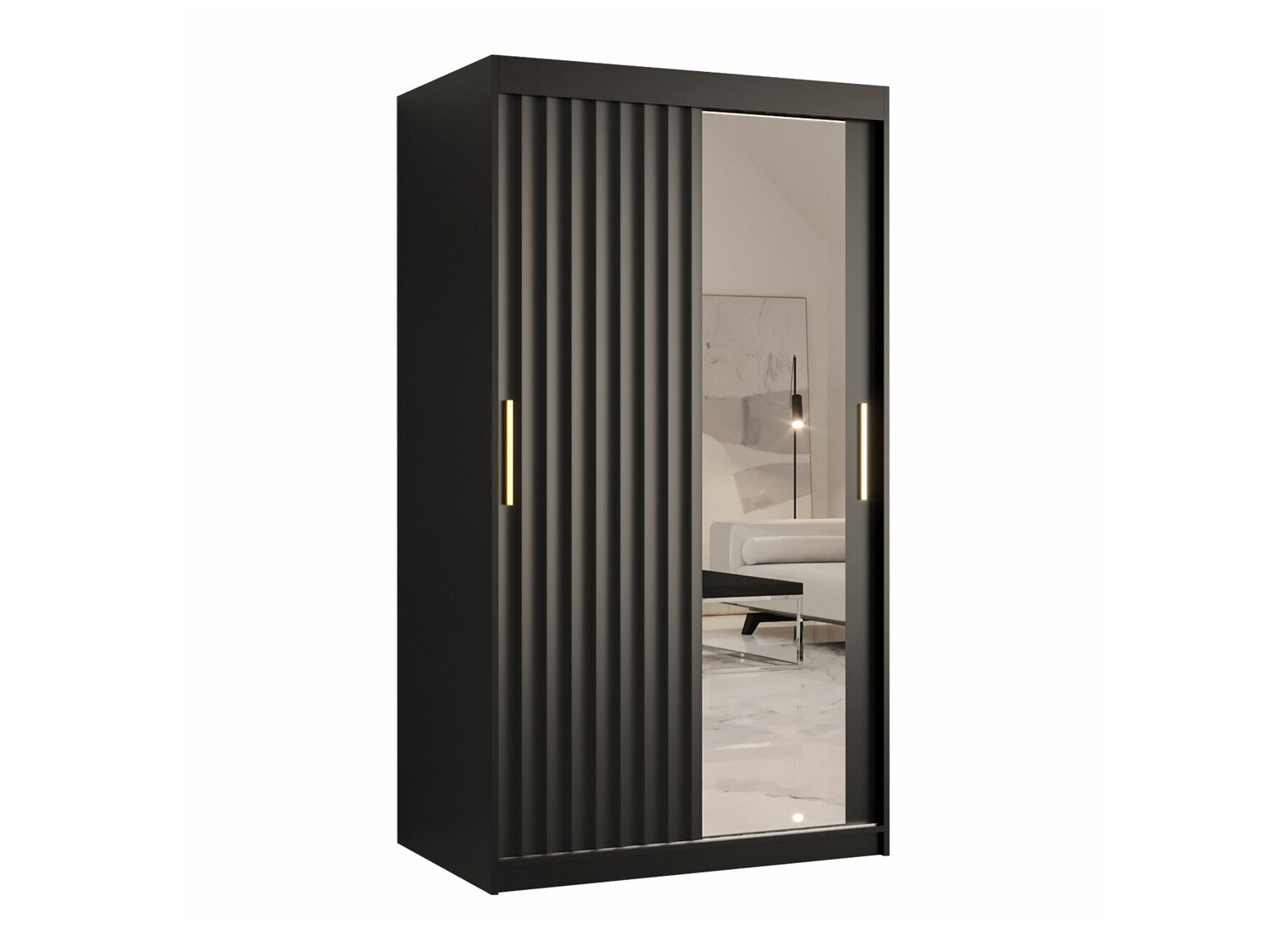 Wardrobe Hartford 337 (Black)