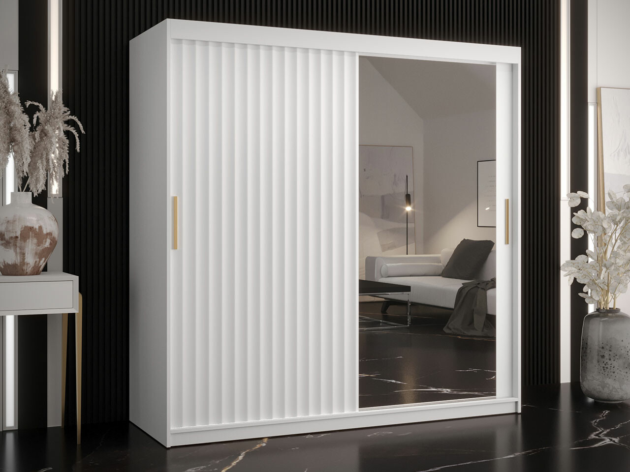 Wardrobe Hartford 338 (White)