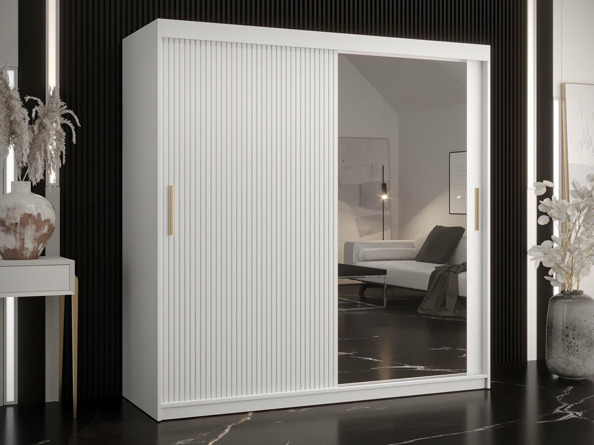 Wardrobe Anulio V (White)