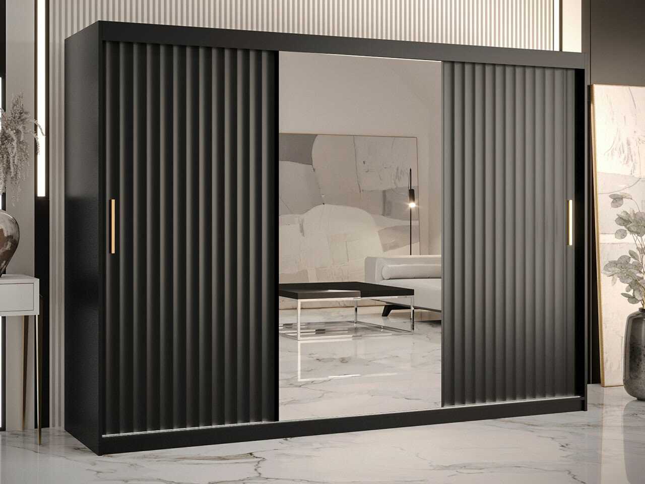 Wardrobe Hartford 339 (Black)
