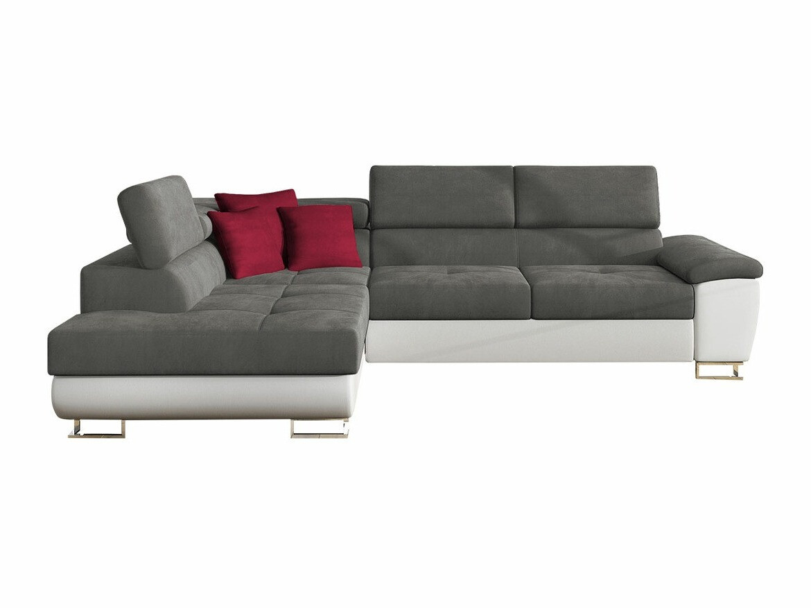Corner sofa Comfivo Ruta II (Soft 017 + Uttario Velvet 2971 + Kronos 02)