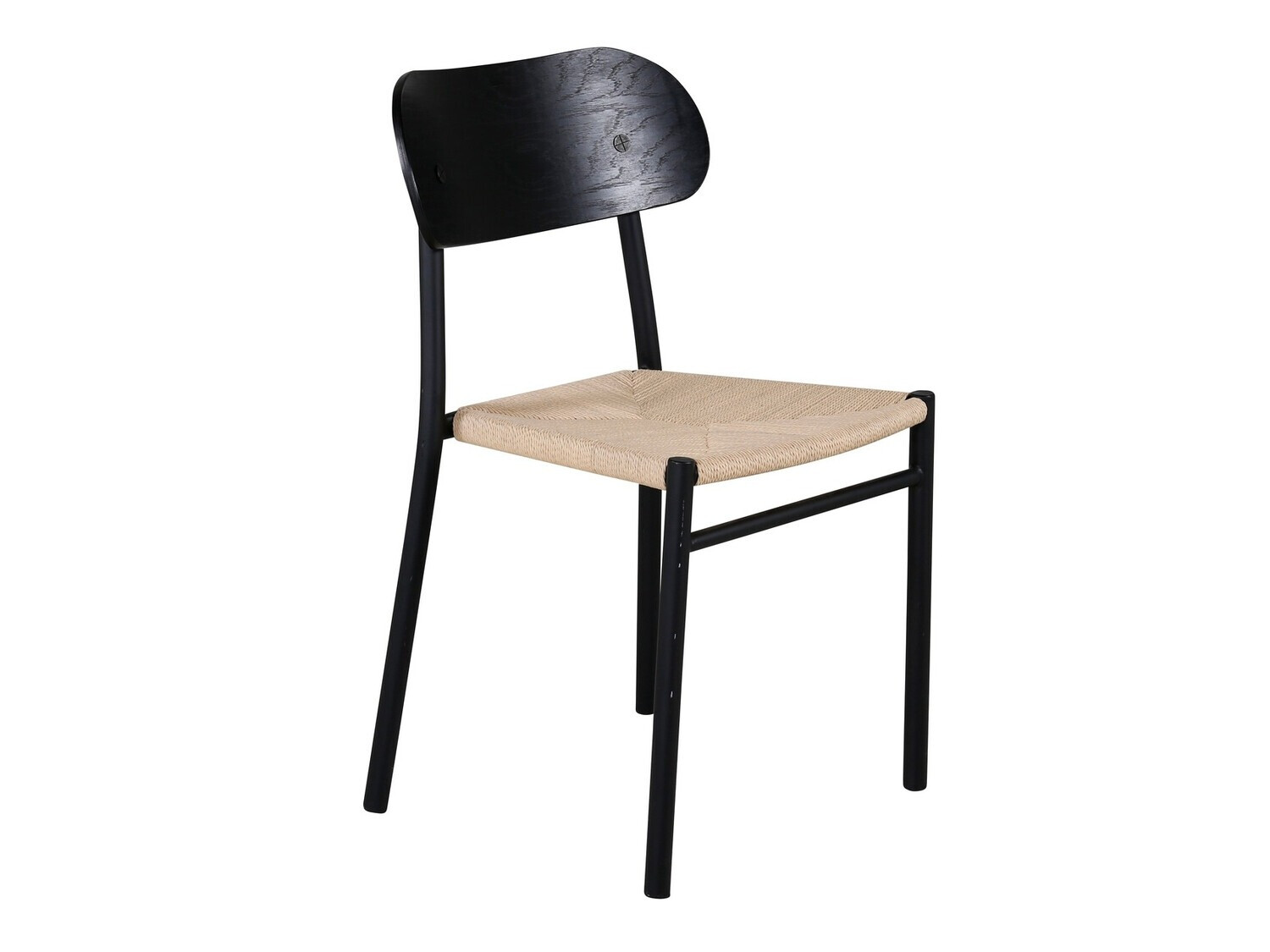 Chair Dallas 254 (Black + Light brown)