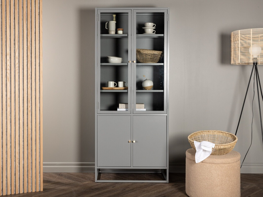 Bookcase Evasevu 102 (Light grey)