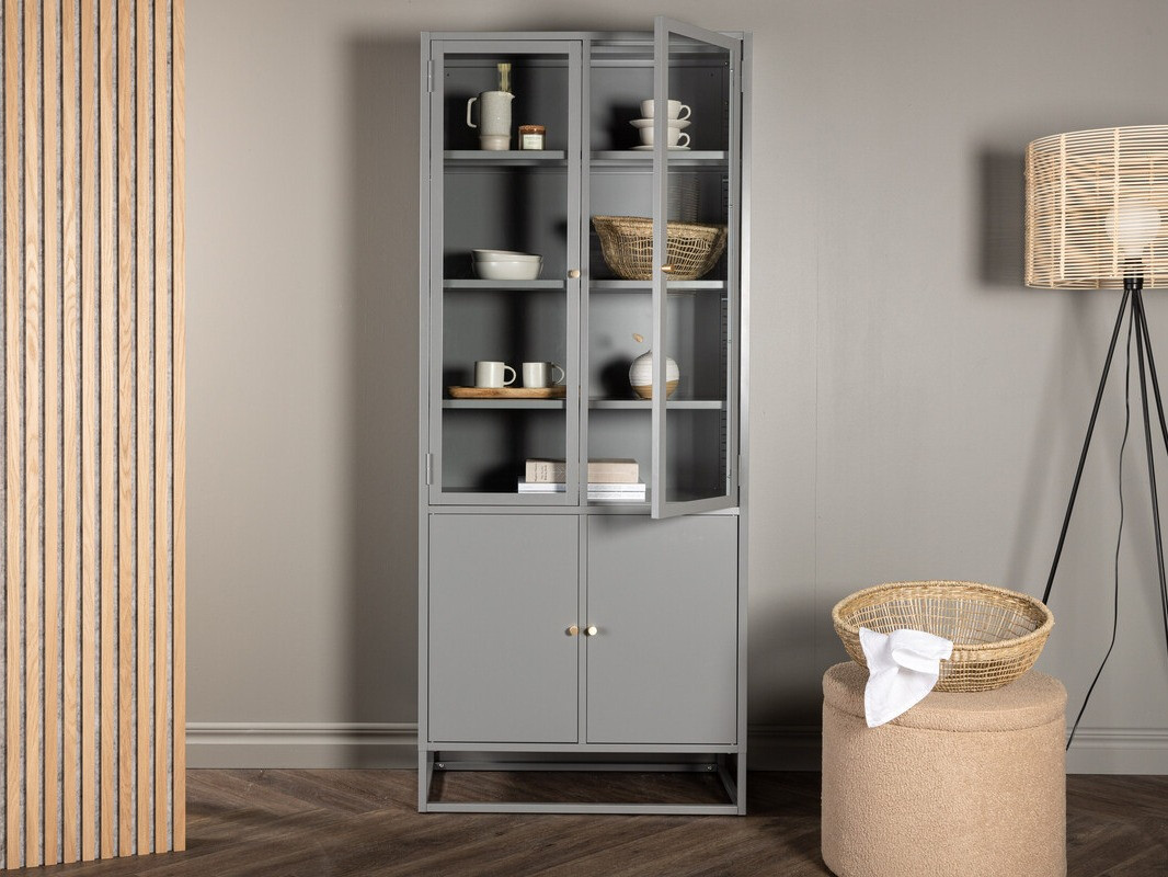 Bookcase Evasevu 102 (Light grey)