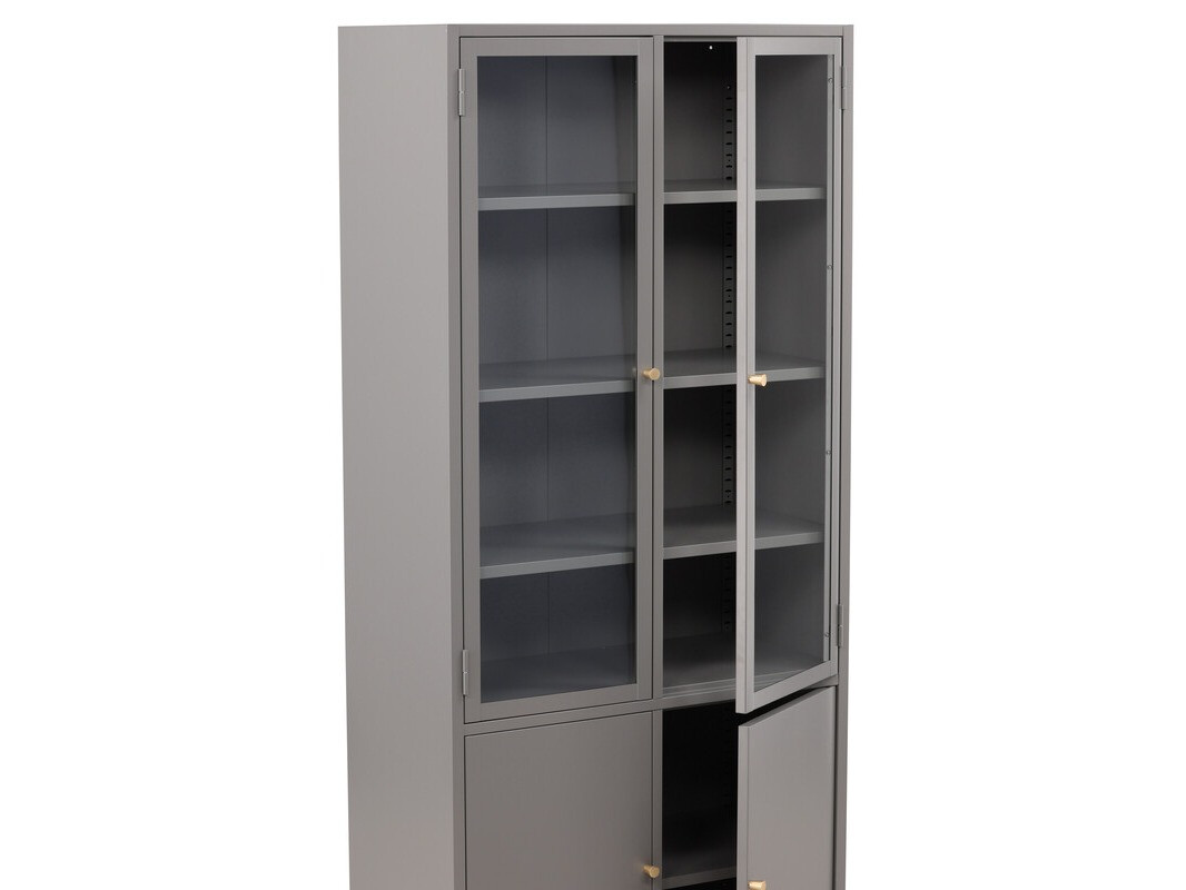 Bookcase Evasevu 102 (Light grey)