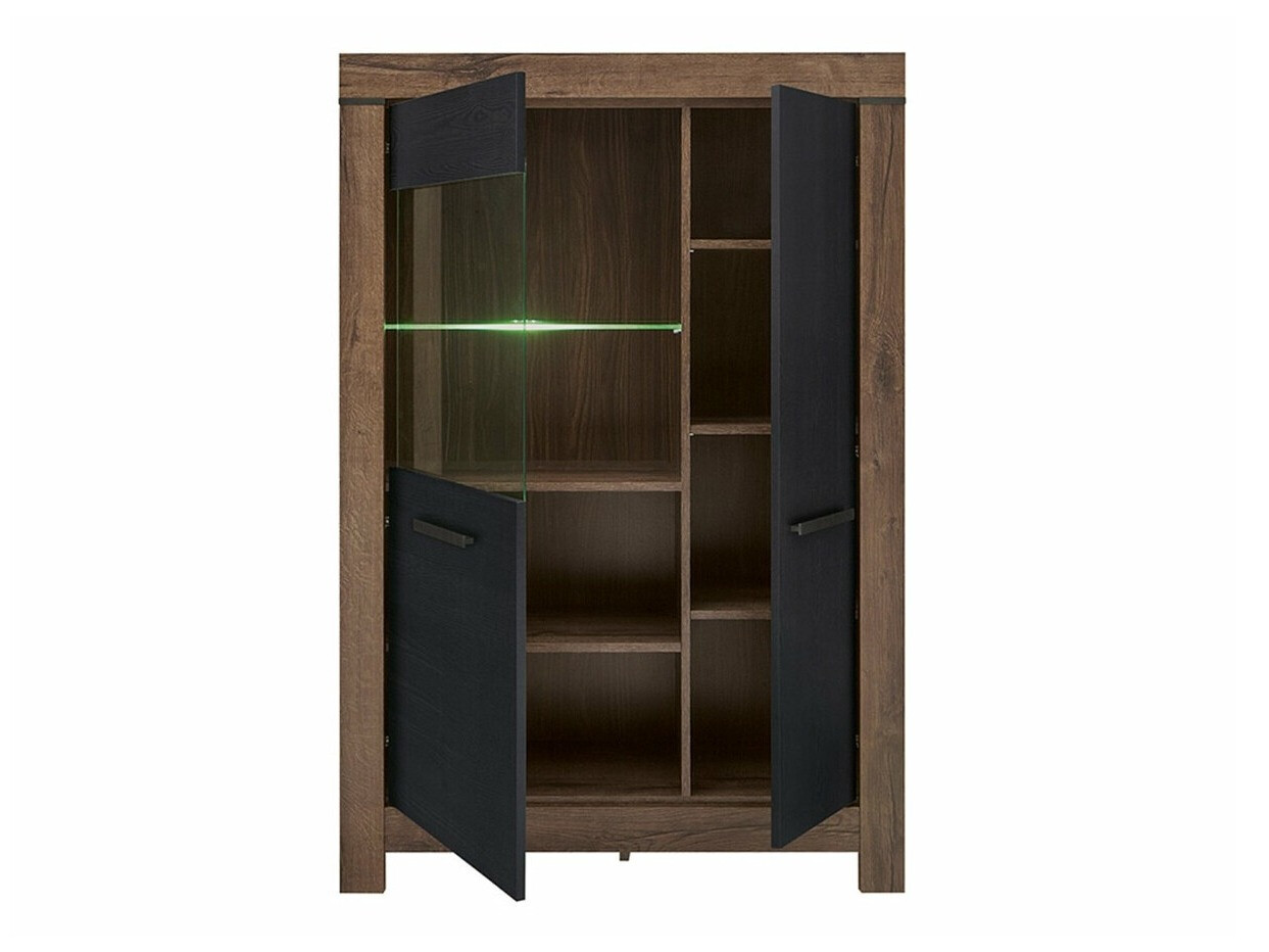 Bookcase Dunfelu 102 (Monastery oak + Black oak)