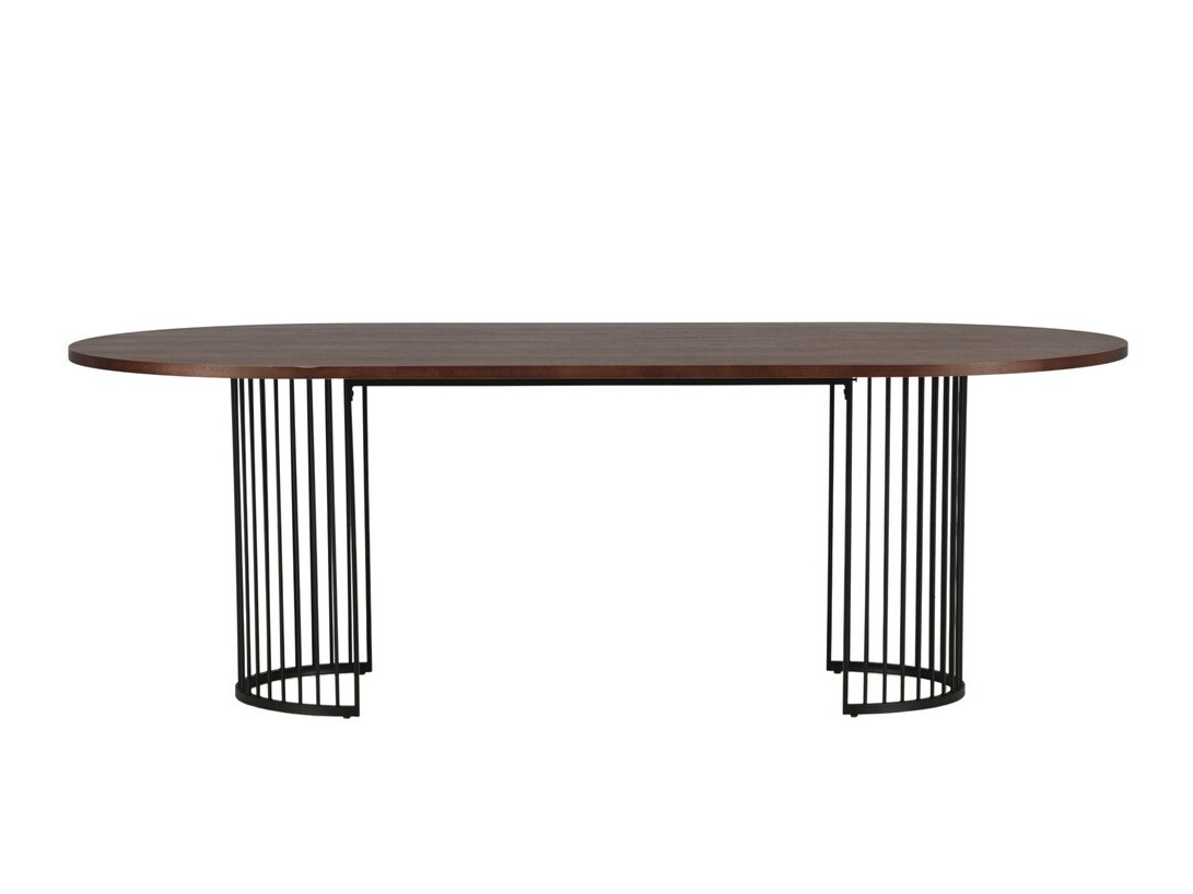 Table Dallas 3276 (Nut + Black)