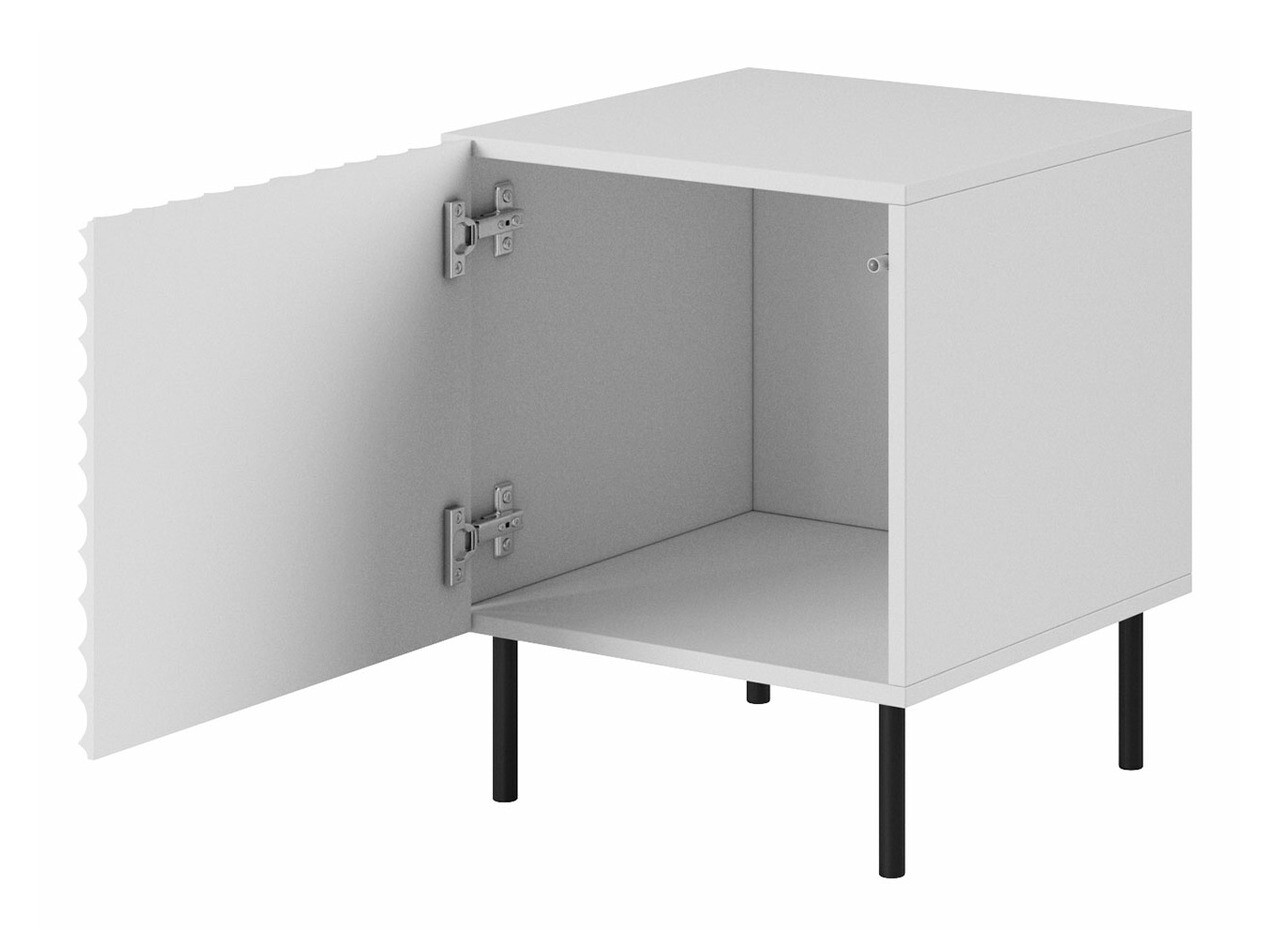 Set of bedside tables Charlotte 172 (White + Black)