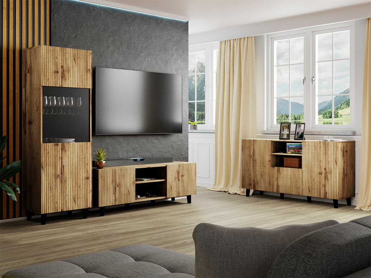 Chest of drawers Comes (Wotan Oak)