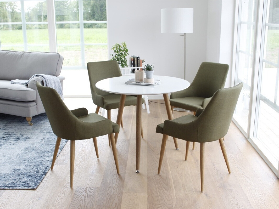 Chair Dallas 222 (Khaki + Brown)