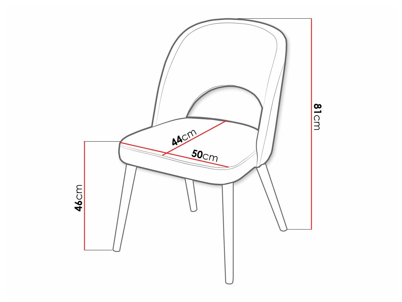 Chair Sparks 197 (Magic Velvet 2201)