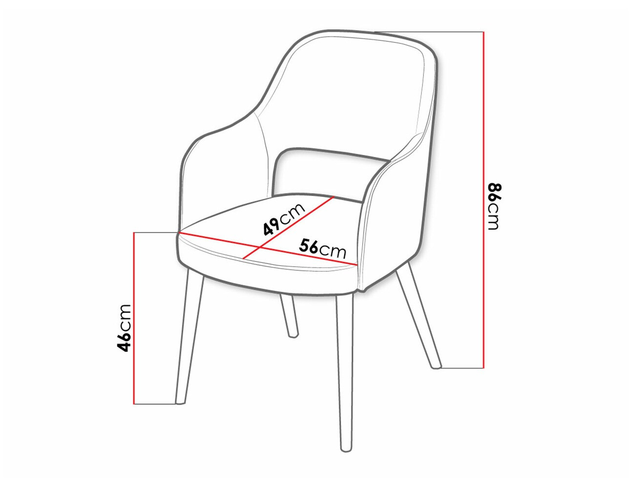 Chair Sparks 198 (Magic Velvet 2201)