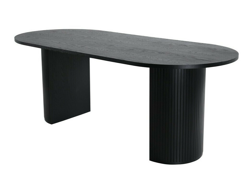 Dining set Dallas 3314 (Black + Light brown)