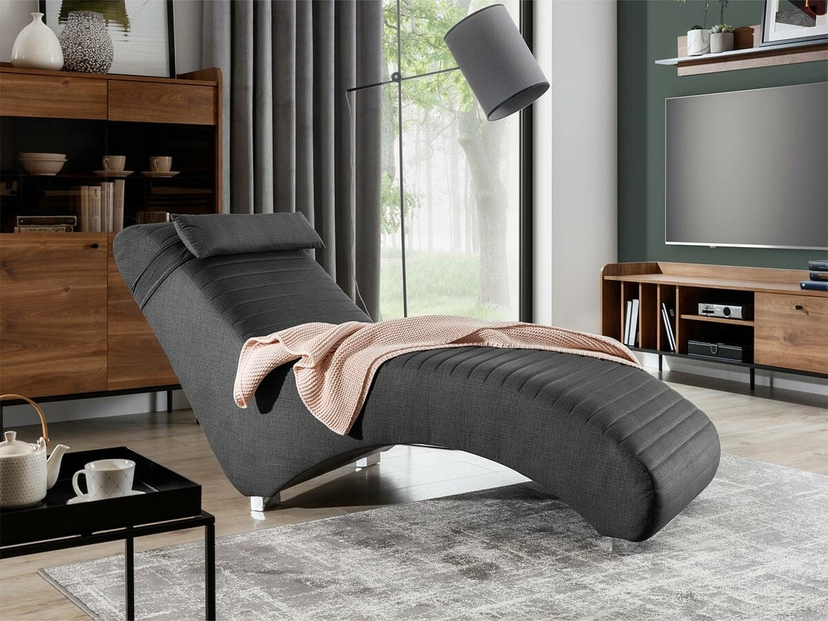 Chaise longue Providence 183 (Lisbon Black)