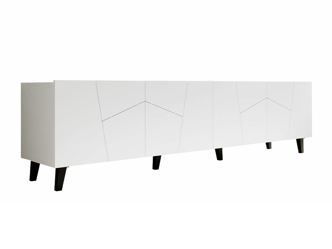 TV stand Charlotte 181 (White + Black)
