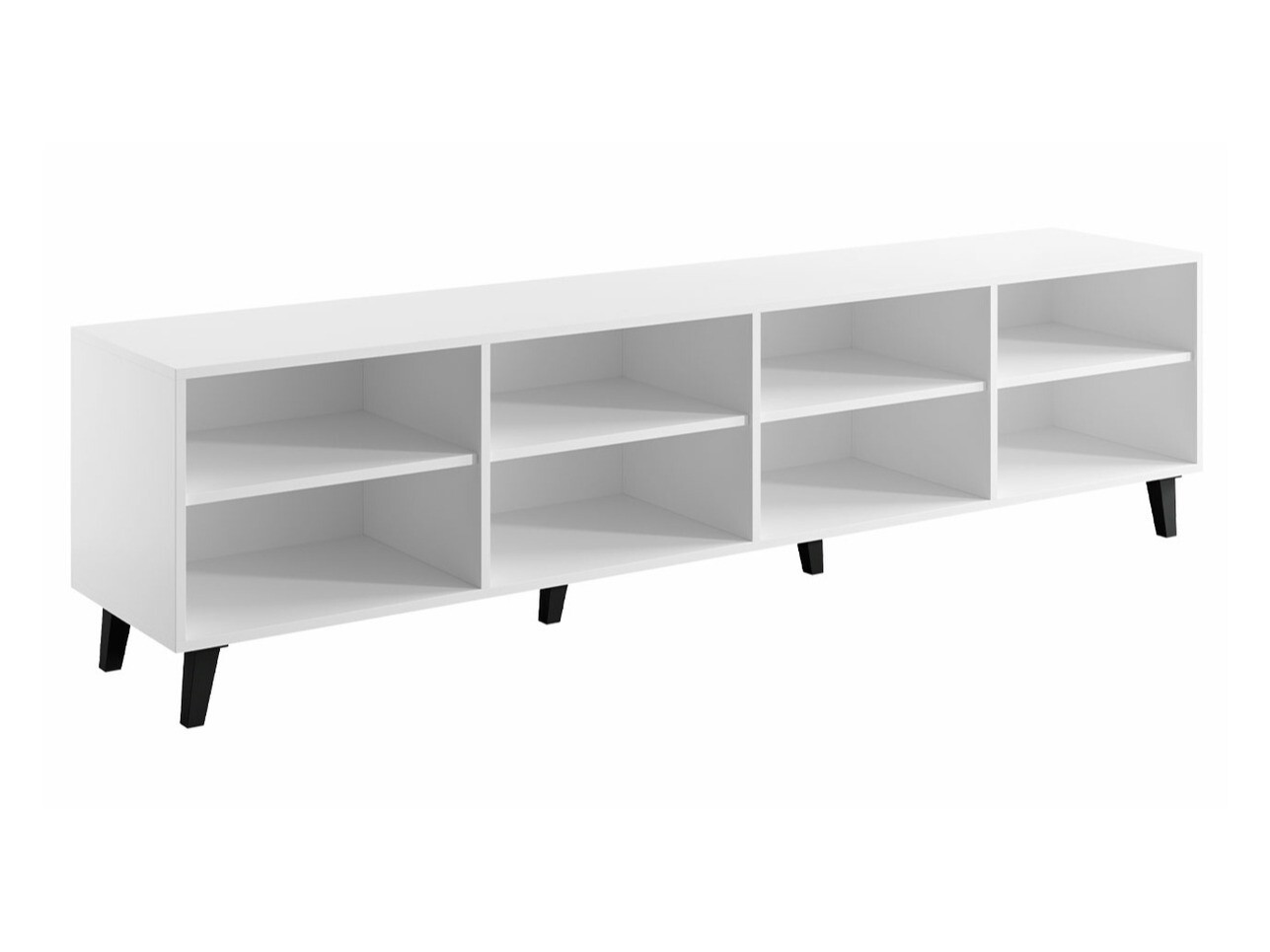 TV stand Charlotte 184 (Black + Craft oak)