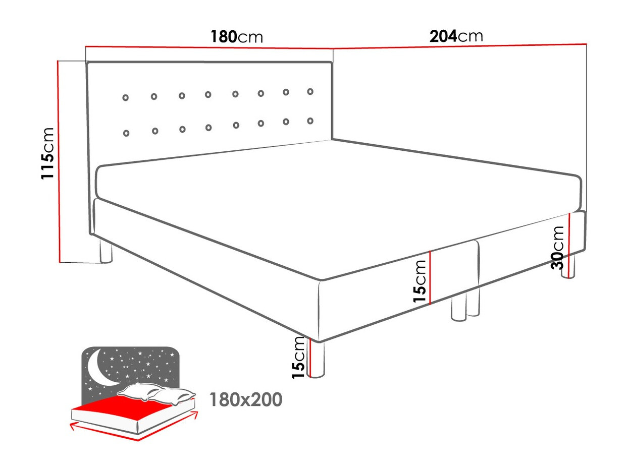 Bed Logan 100 (Solo 255)