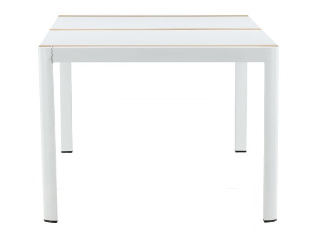Outdoor table Dallas 2834 (White + Brown)