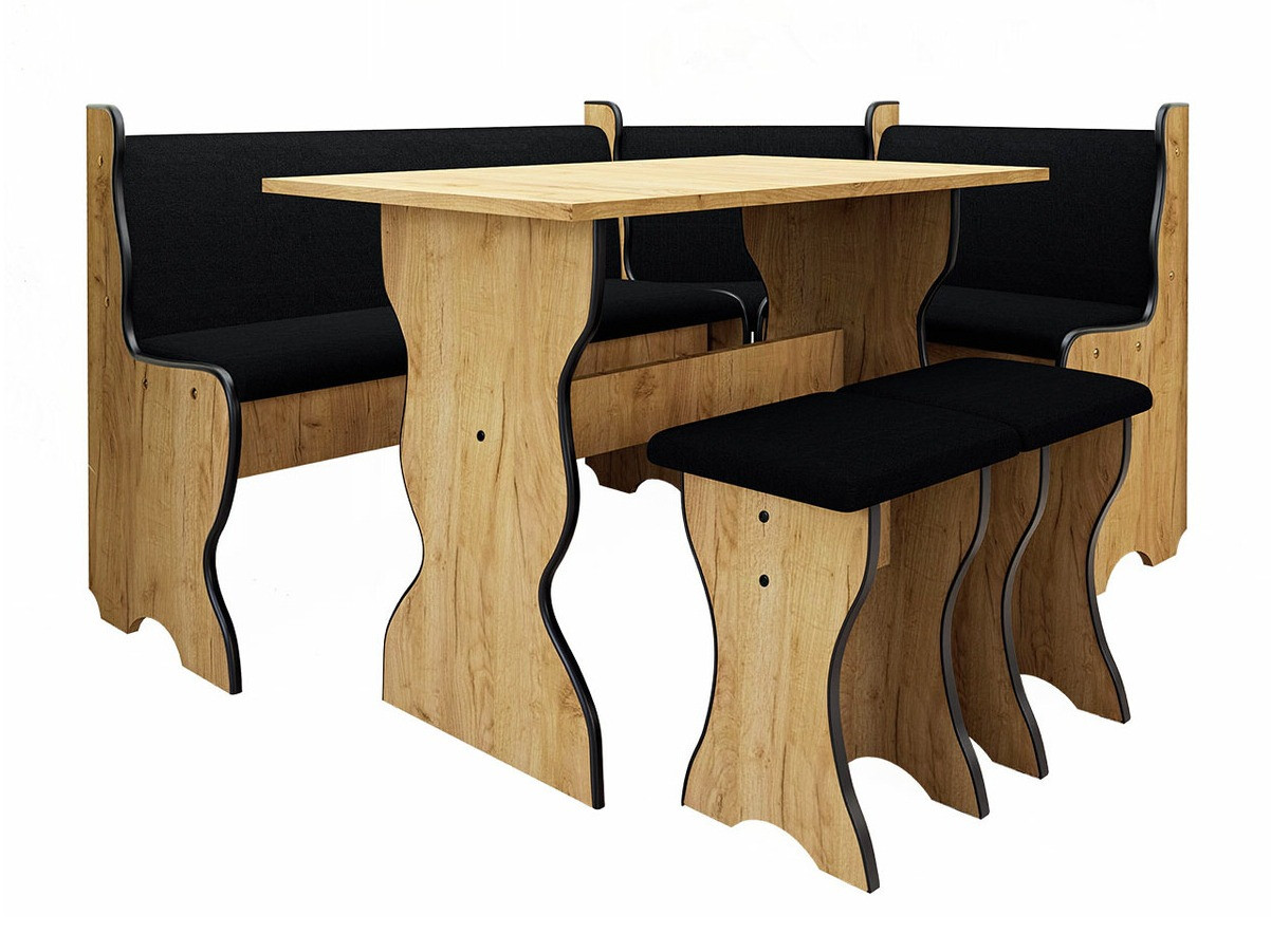 Kitchen corner Reading 100 (Craft golden oak + Hugo 100)