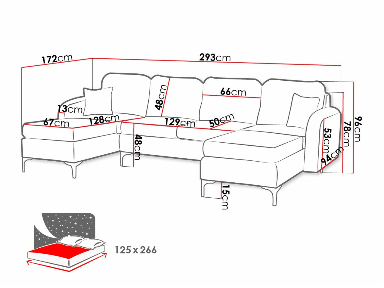 Corner sofa Torlua 104 (Manila 29)