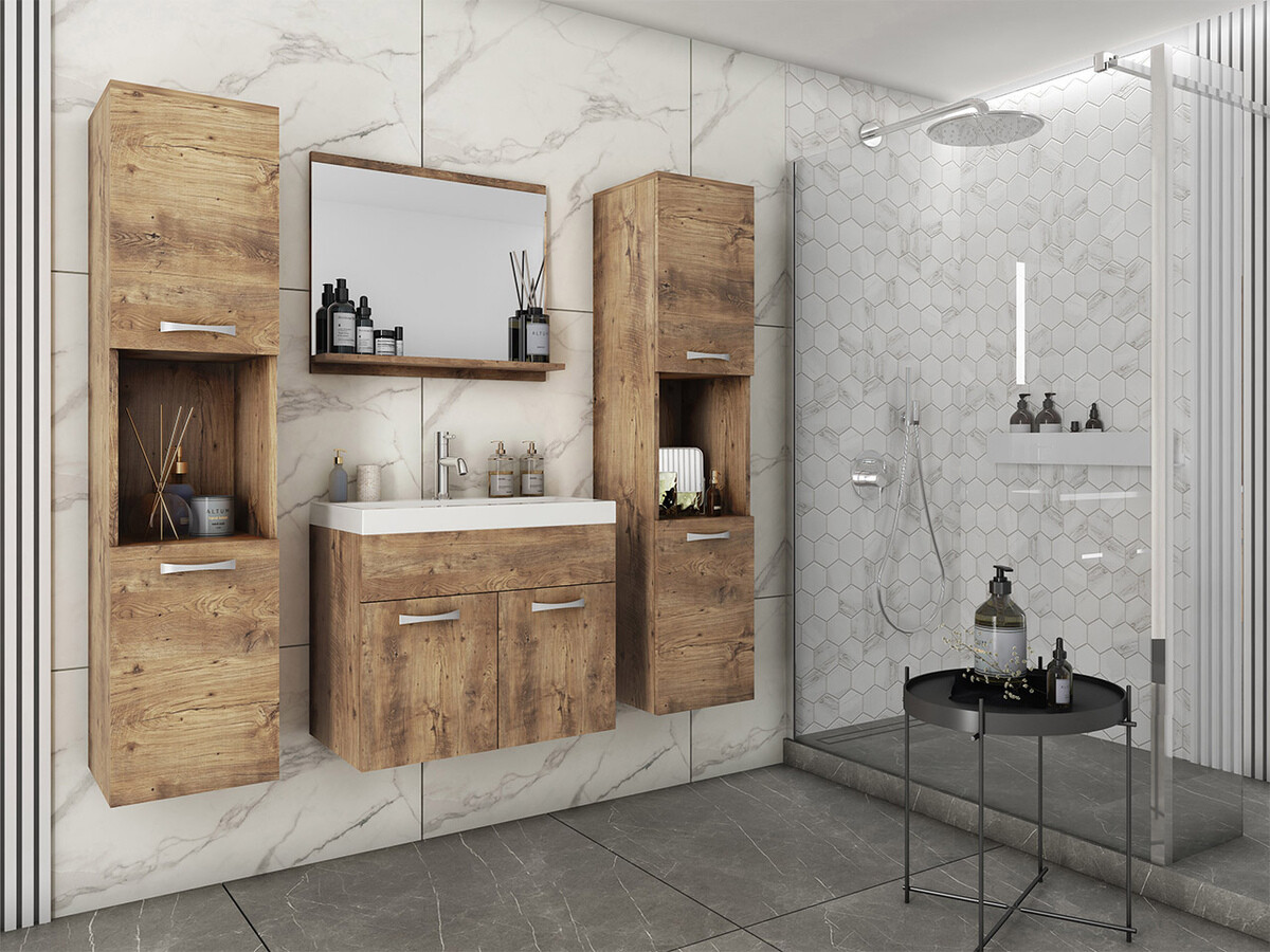 Bathroom set Sarasota 123 (Nut)