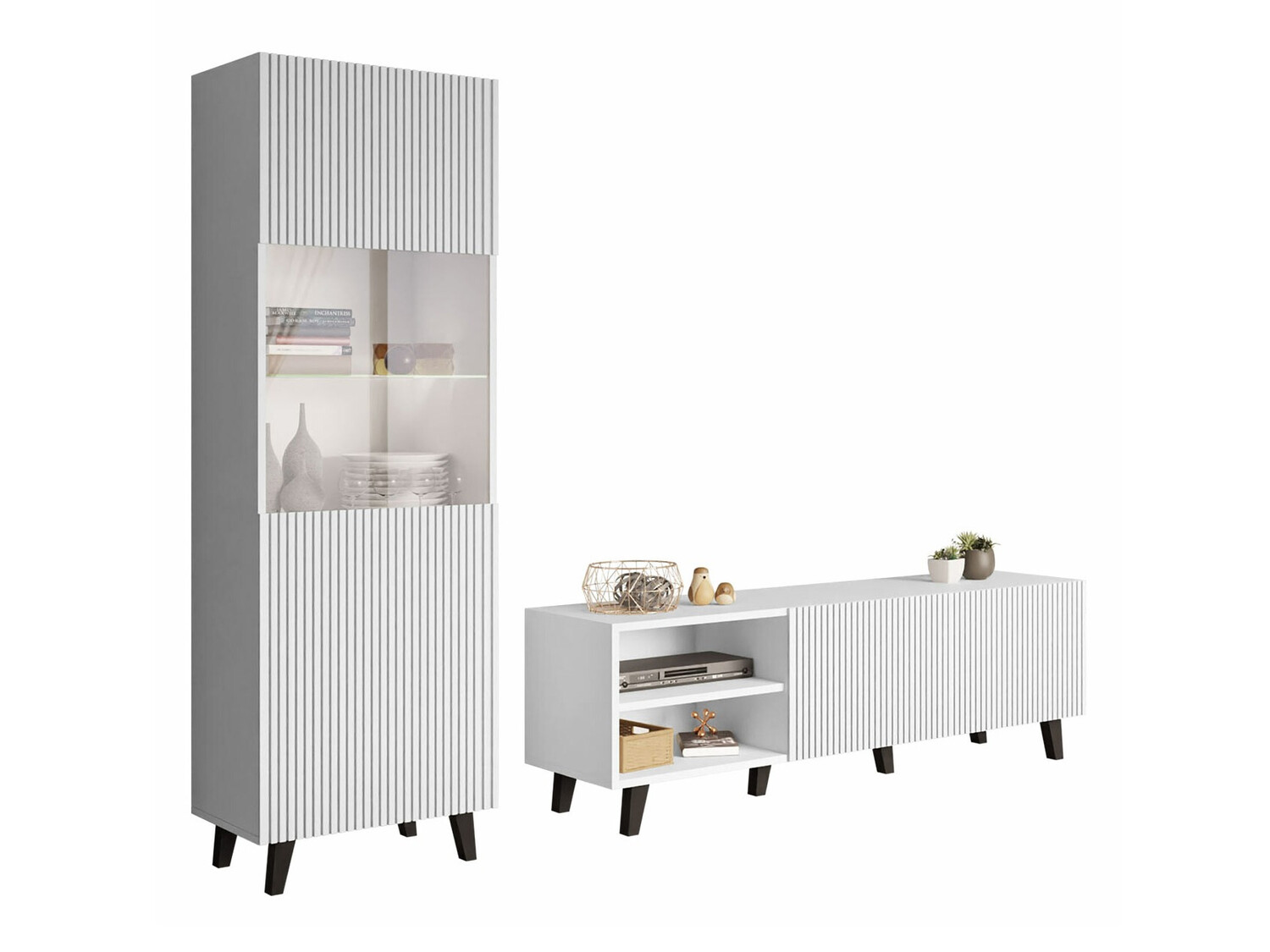 Living room set Dicto I (White)