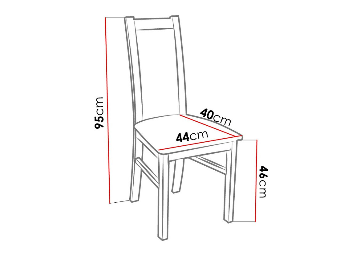 Chair Sparks 116 (Sonoma oak)