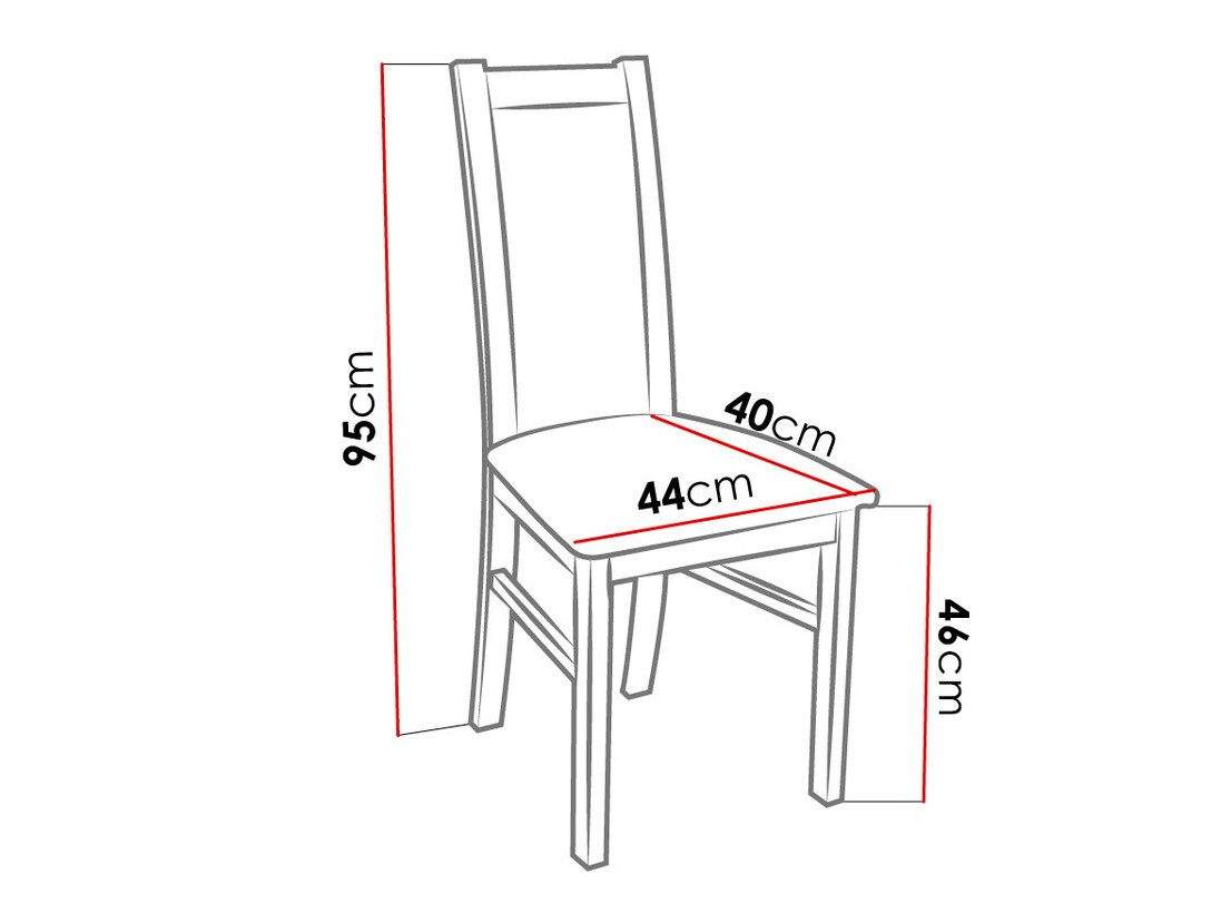 Chair Sparks 116 (Sonoma oak)