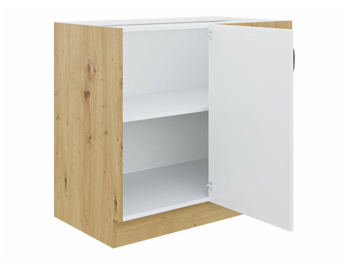 Modular cabinet with doors Retro Grey 100