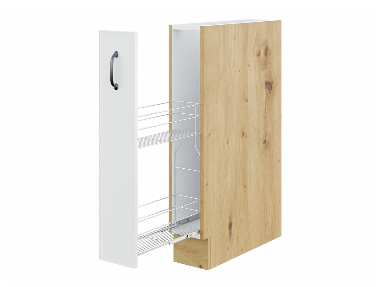 Modular cabinet with pull-out basket Retro Grey 101