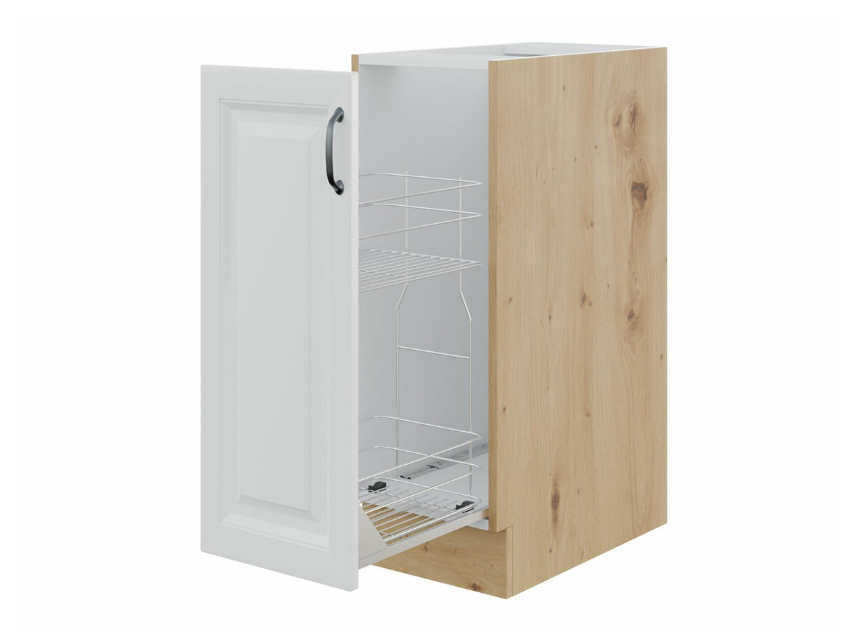 Modular cabinet with pull-out basket Retro Grey 102