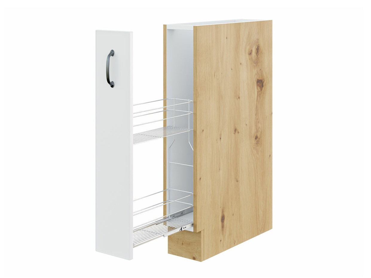 Modular cabinet with pull-out basket Retro White 101