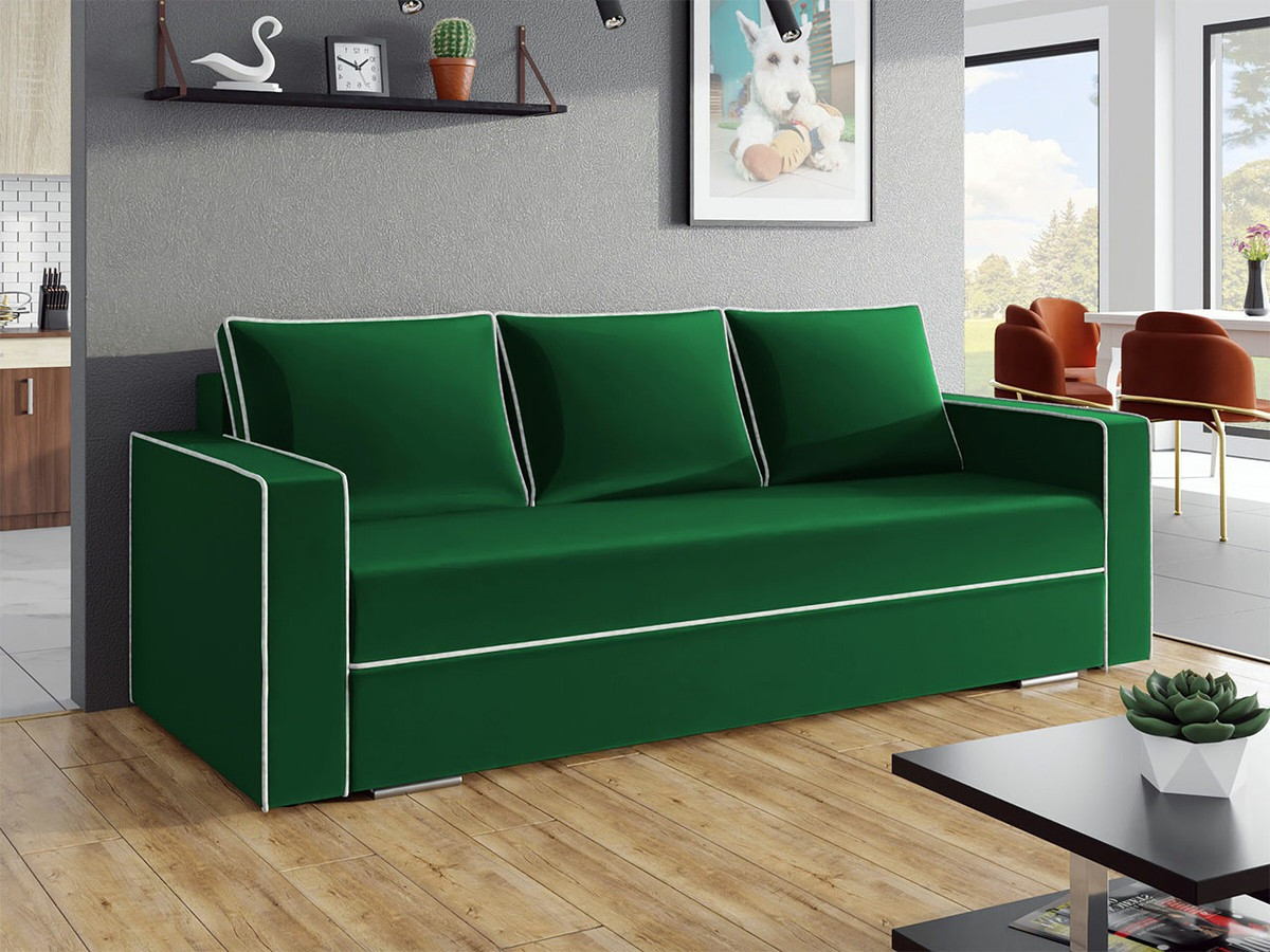 Sofa bed Decatur 101 (Amor Velvet 4311 + Amor Velvet 4317)