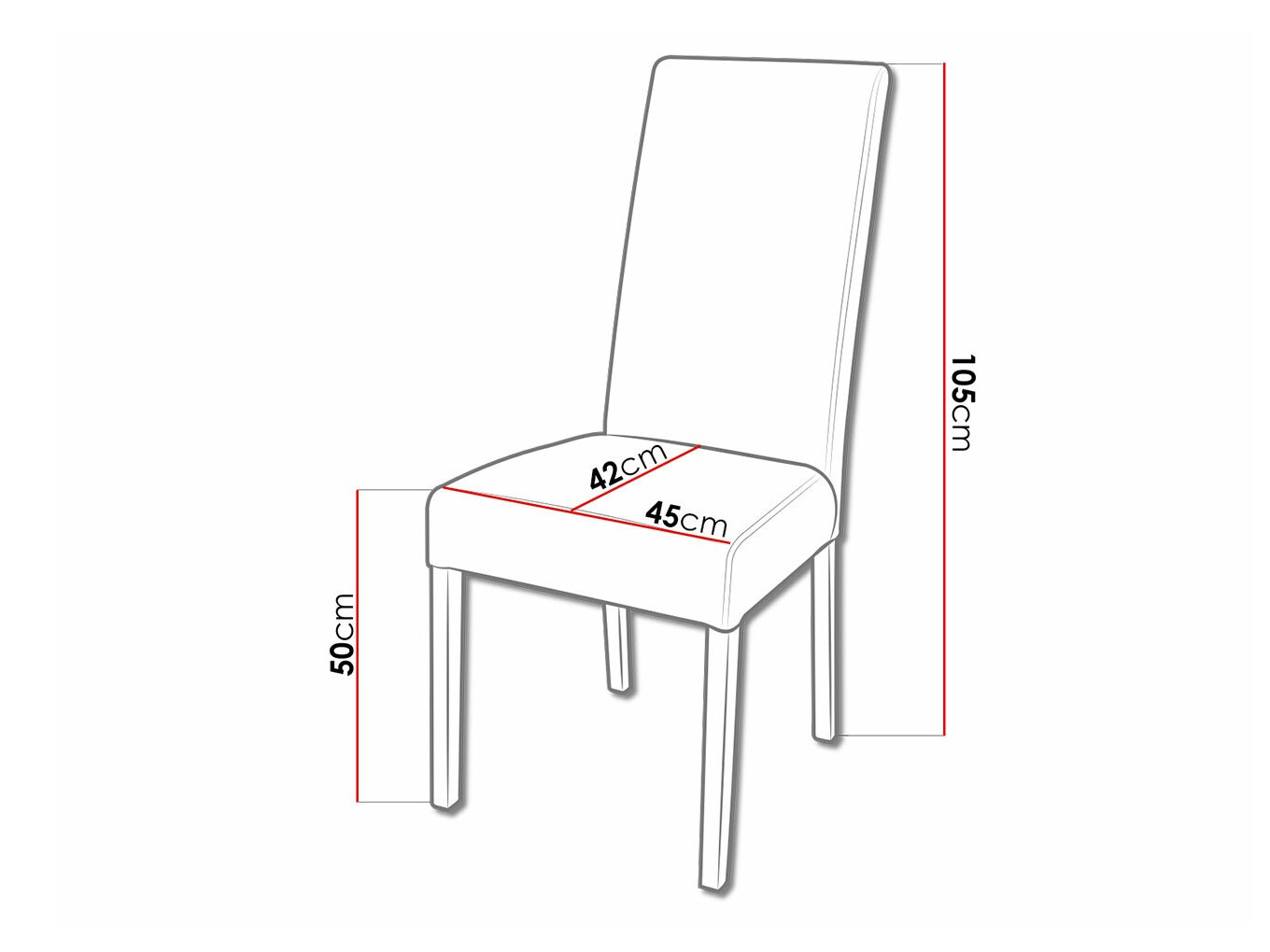 Chair Sparks 184 (Sonoma oak)