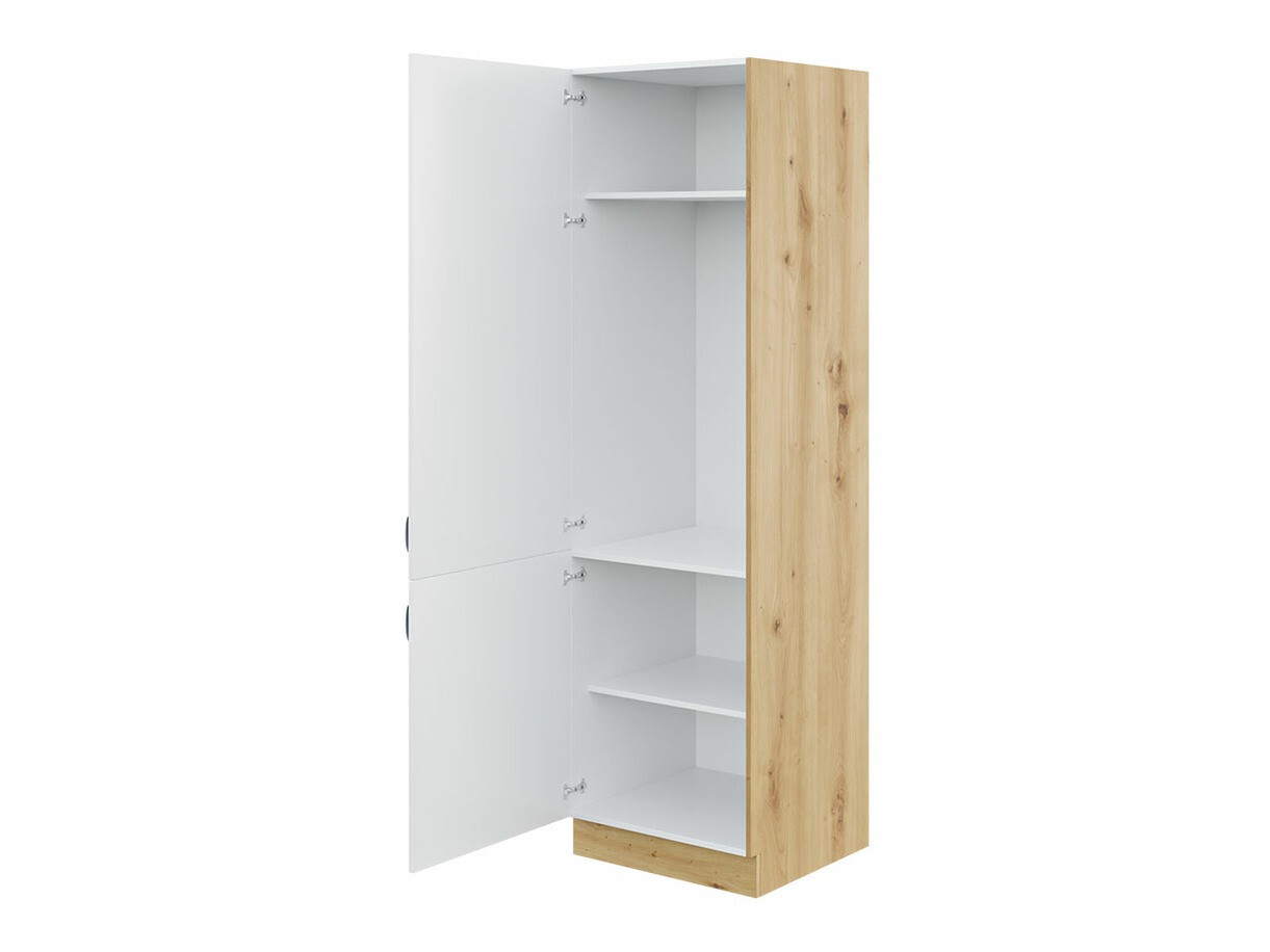 Modular cabinet with doors Retro White 118