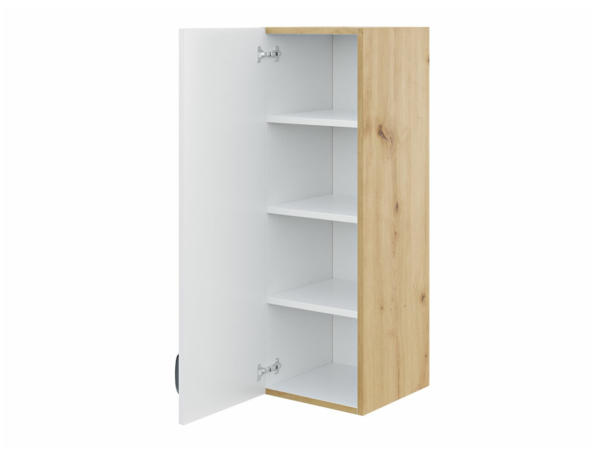 Modular wall cabinet Retro White 124