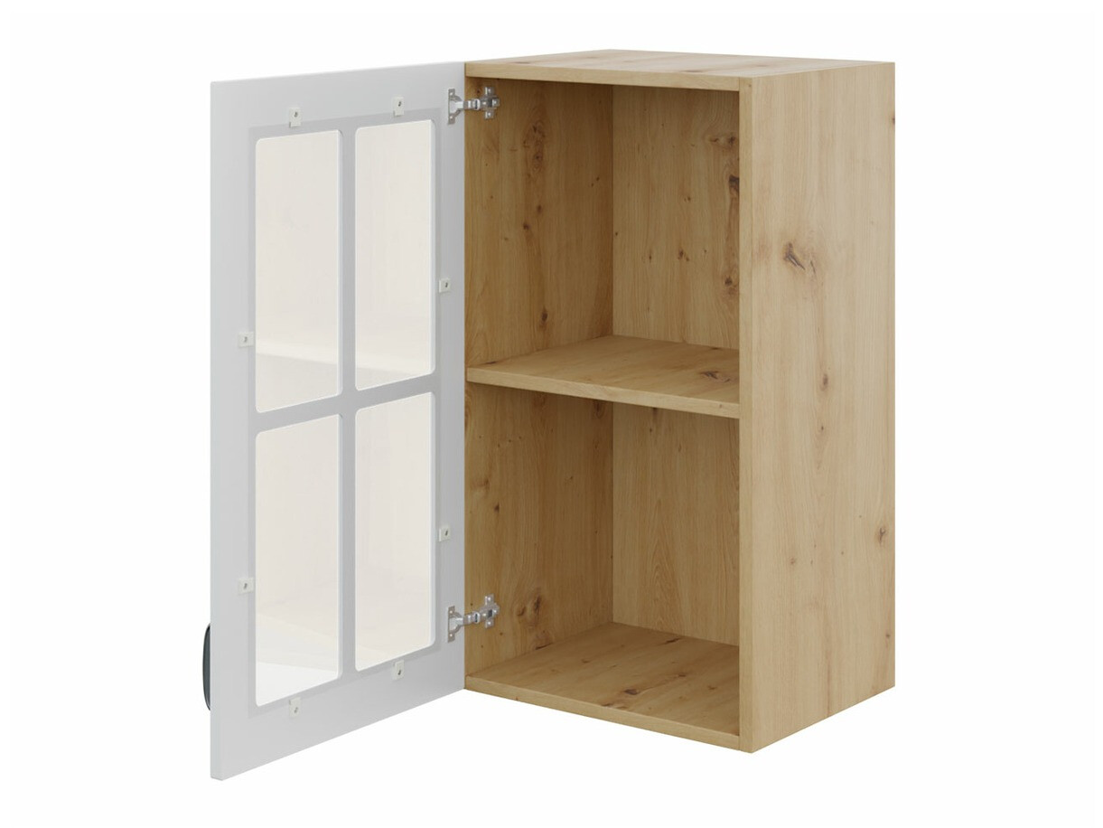 Modular wall cabinet Retro White 128