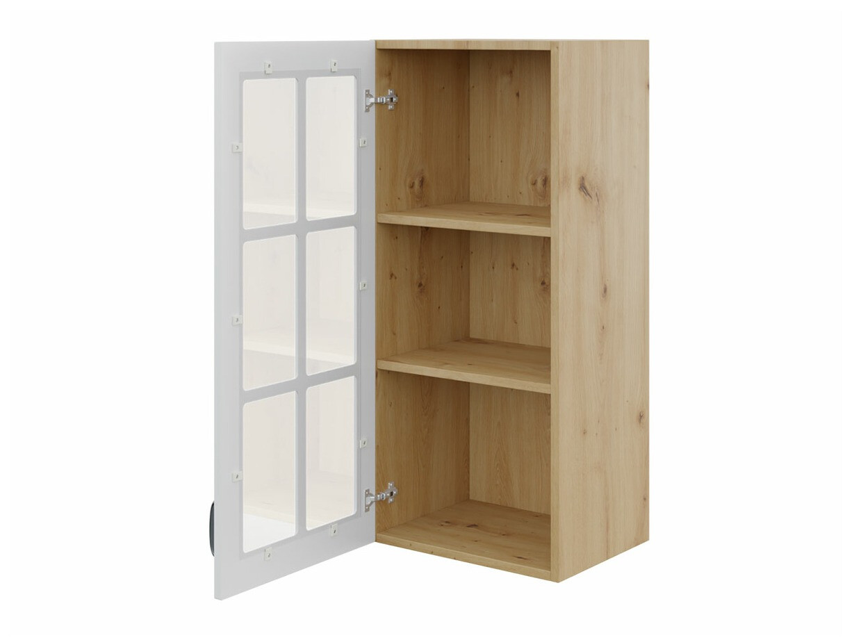 Modular wall cabinet Retro White 129