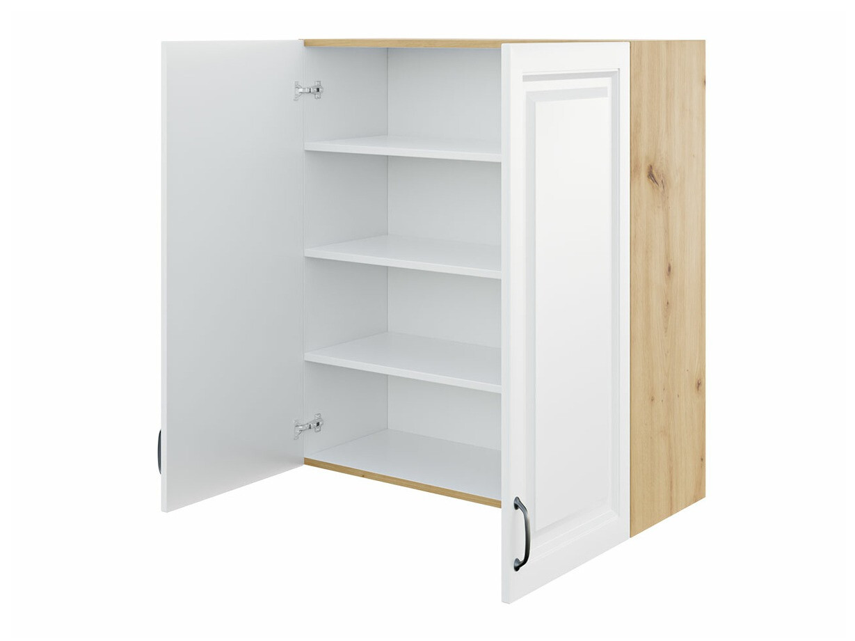 Modular wall cabinet Retro White 140