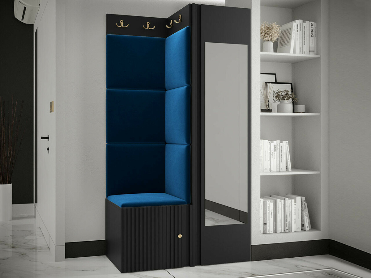Wardrobe Hartford 389 (Black)