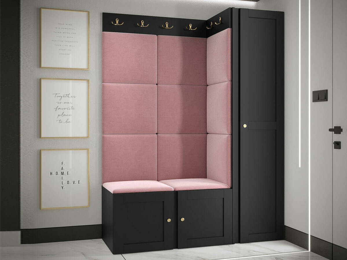 Wardrobe Hartford 392 (Black)
